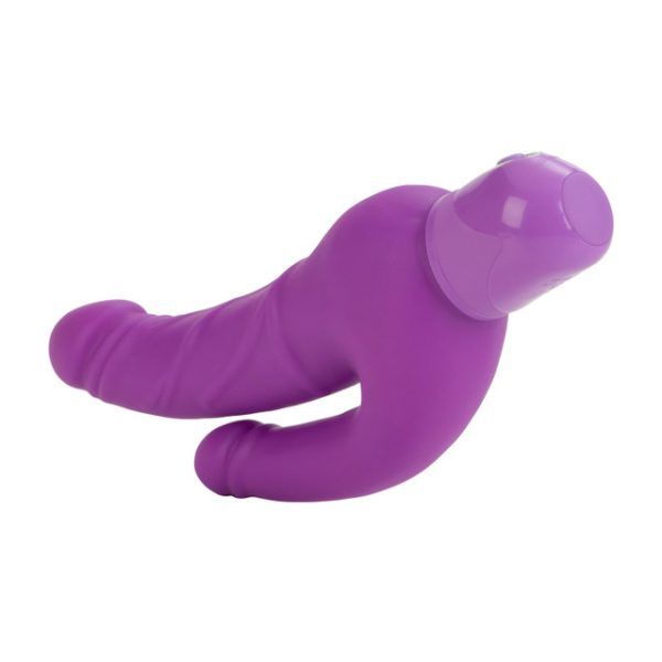 "Décuplez le Plaisir avec le Over and Under Power Stud, le Vibrateur Double Stimulation"