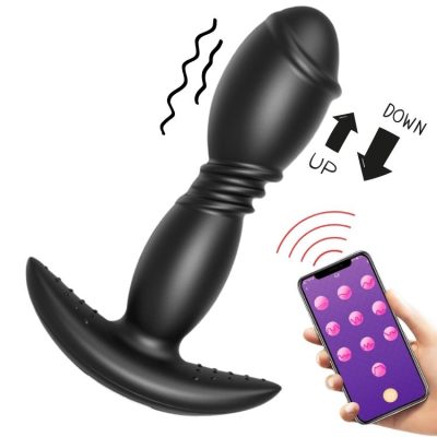 P-spot Thumper CNT – masseur prostatique Bluetooth noir