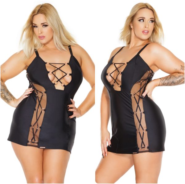Robe - 23509X - Grande Taille - Coquette