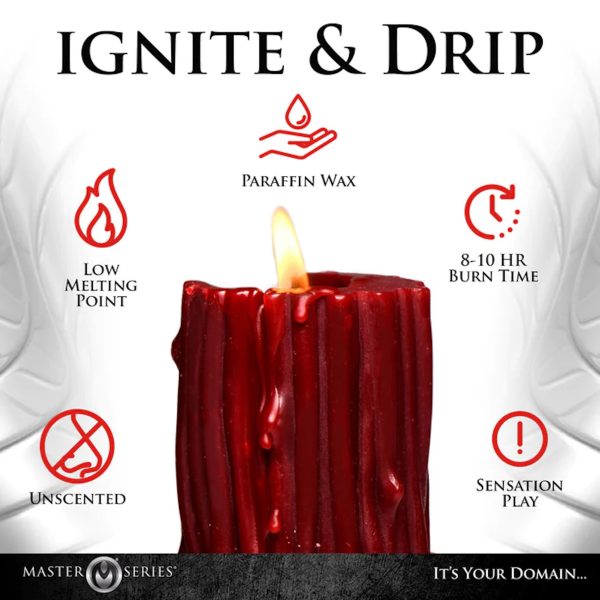 La chandelle BDSM "Thorn Drip" de Master Series