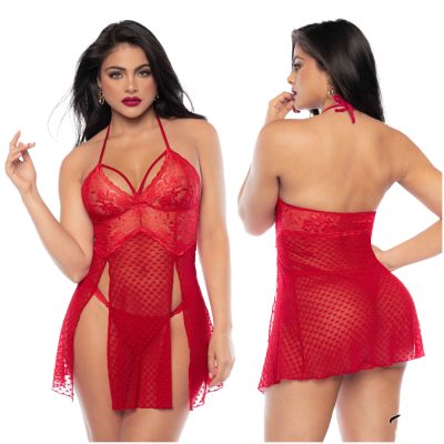 Babydoll en Mesh - 7506 - Mapalé