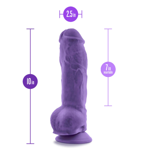 "Un gros plan sur les dimensions puissantes de l'Au Naturel Bold Big Boy. Longueur, largeur et flexibilité exceptionnelles pour un plaisir maximal."