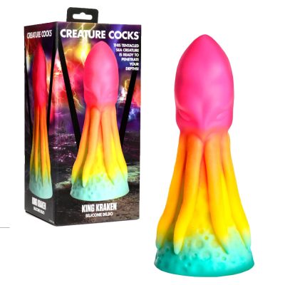 "King Kraken, votre compagnon sous-marin exquis aux couleurs vives!"