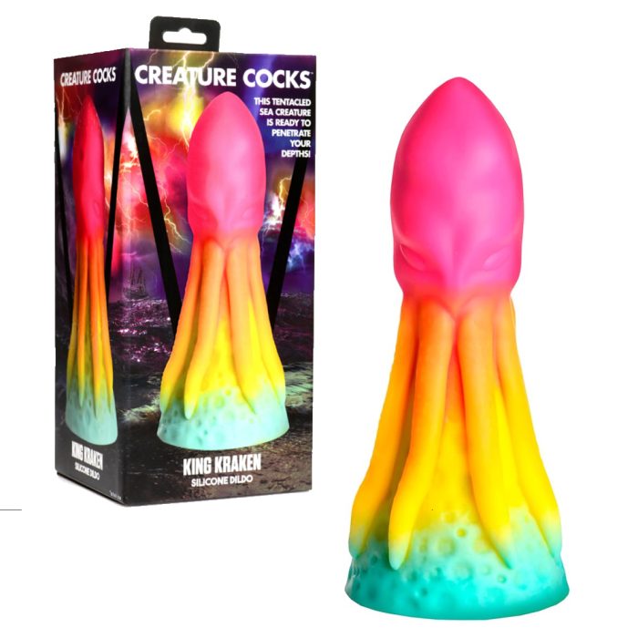 "King Kraken, votre compagnon sous-marin exquis aux couleurs vives!"