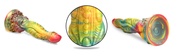 "Explorez des sensations nouvelles avec le silicone premium du Majestic Merman." creature cocks