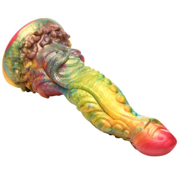 "La base ventouse puissante offre des possibilités infinies de jeux mains libres."creature cocks