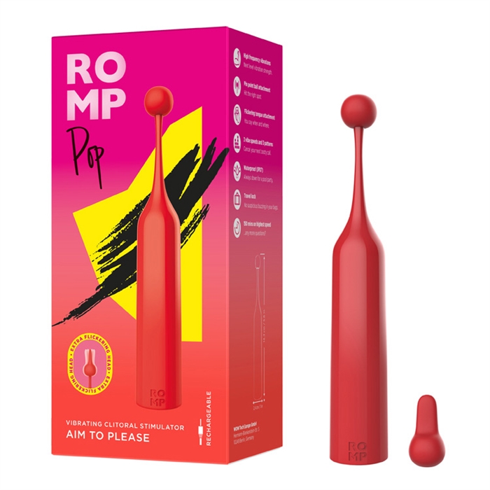 Découvrez la Puissance de ROMP Pop - Votre Compagnon d'Orgasme Ultime!