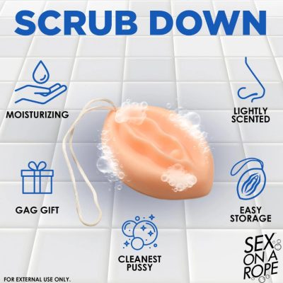 "Dévoilez le Pussy Soap, le savon coquin qui apporte une touche d'humour à votre routine de nettoyage. Un cadeau gag parfait pour vos amis malicieux!"