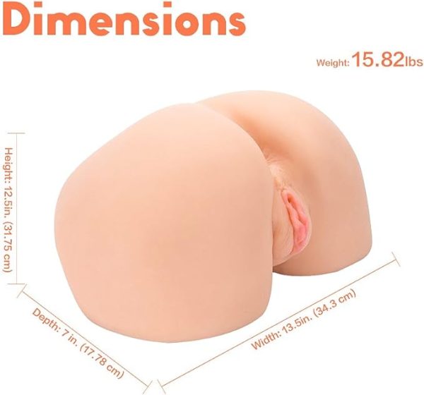 Perfect Ass - Explorez des plaisirs inégalés avec ce masturbateur CyberSkin réaliste.