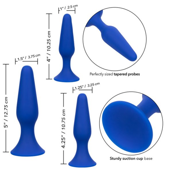 "Silicone premium, design fuselé - une invitation à l'exploration anale progressive."