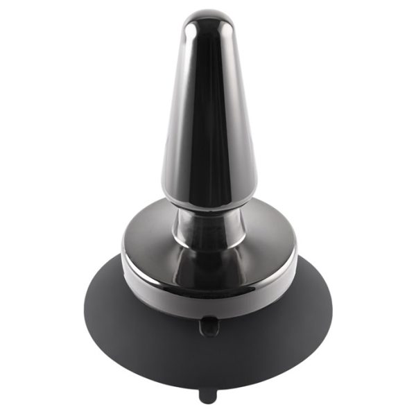 Découvrez des sensations intenses avec cette plug anale vibrante en métal