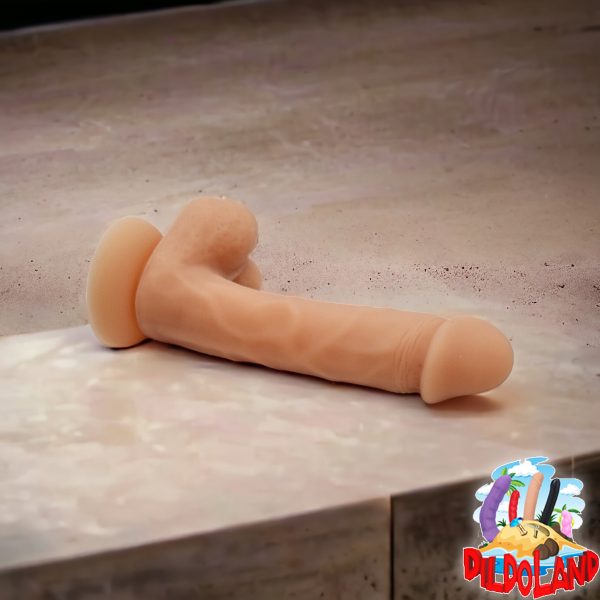 Blissful Fusion de DildoLand : Douceur et Plaisir en Silicone Réaliste 8 Pouces!"