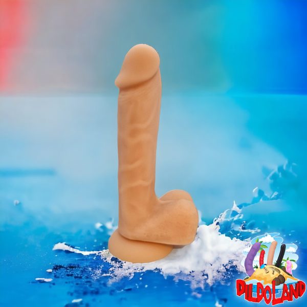 Explorez le plaisir avec Blissful Fusion, le gode de 8 pouces de DildoLand. Doux, flexible, et conçu pour votre satisfaction ultime.