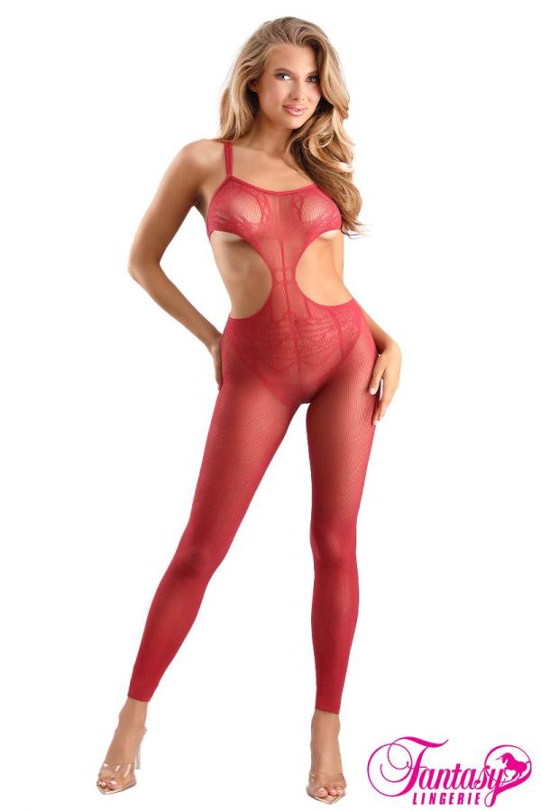 Bodystocking en Filet - FASF985 - Fantasy Lingerie – Image 3