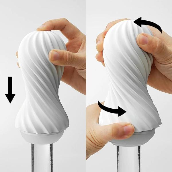 Plongez dans une expérience sensorielle unique avec Bubbly blue de Tenga flex