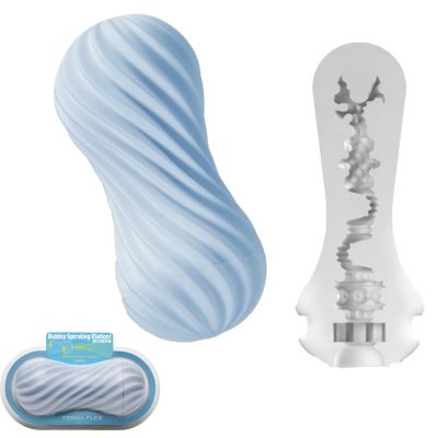 Explorez un tourbillon de plaisir avec Bubbly blue de Tenga.