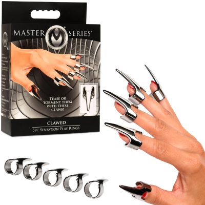 Set de Griffe Bdsm Clawed 5pc Sensation Play Rings
