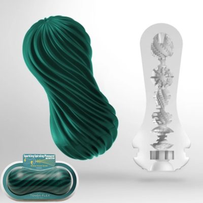 Plongez dans un tourbillon de plaisir avec Fizzy Green de Tenga