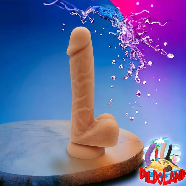 "Explorez l'Érotisme avec Lustrous Fantasy : Votre Gode en Silicone 7 Pouces Parfait!"