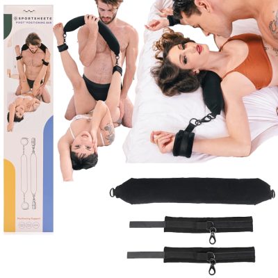 Plaisir et Confort Réunis avec la Barre de Bondage Pivot de Sportsheets