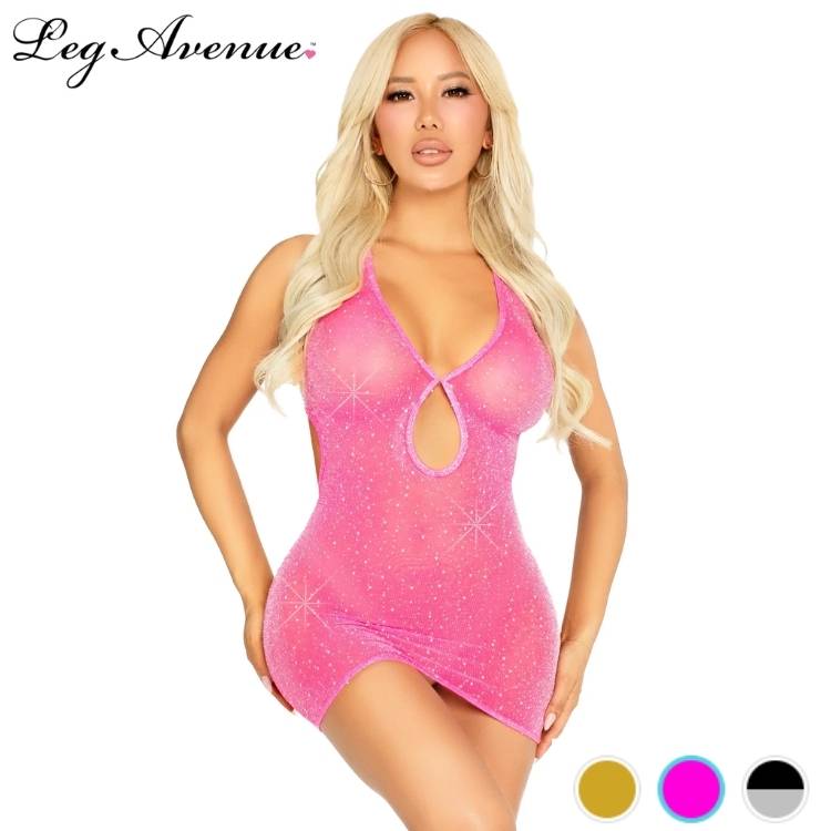 Robe Scintillante avec Strass - 87203 - Leg Avenue