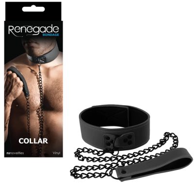 "Affirmez votre autorité avec le Collier Renegade Bondage."
