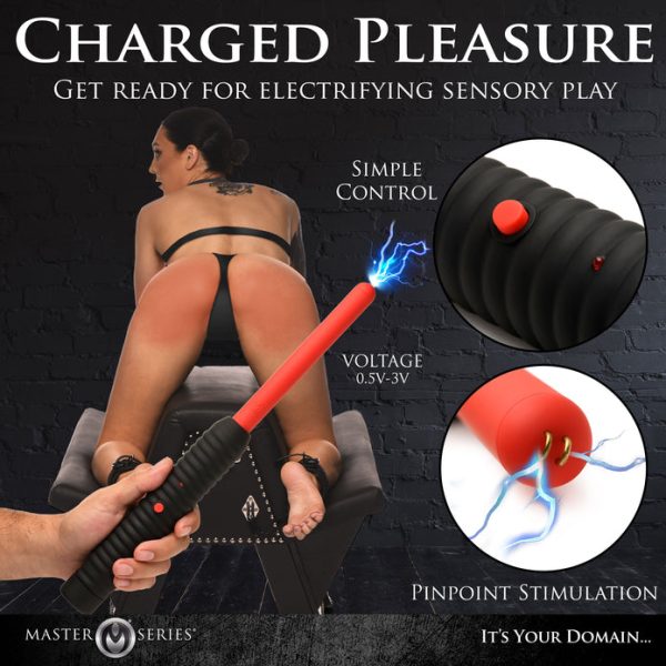 Découvrez l'excitation électro-stimulante avec la Spark Rod Zapping Wand !