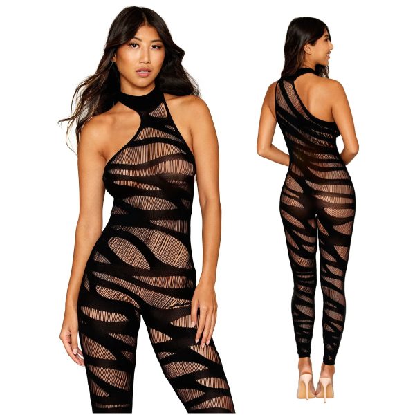 "Détail Asymétrique: Bodystocking Opaque Dreamgirl"
