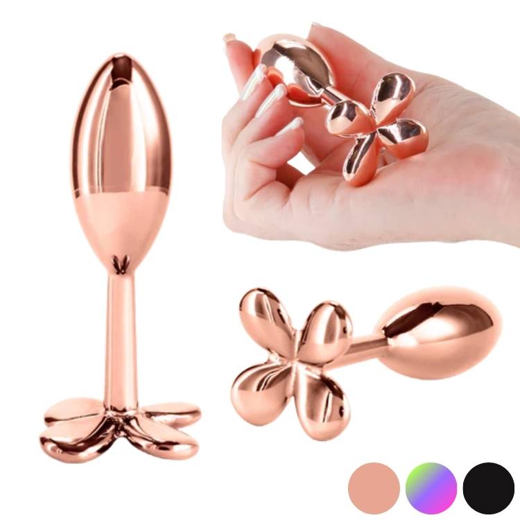 Plug Anale Clover NS Novelties aluminium chromé