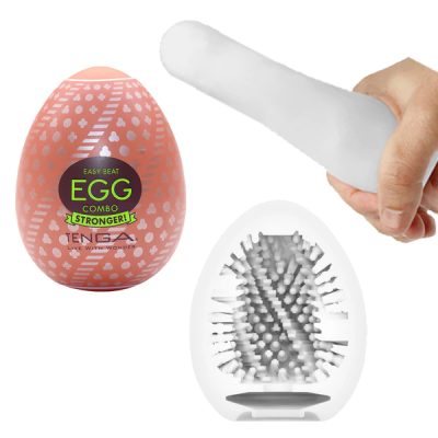 Explorez l'exaltation du plaisir avec le Combo Tenga EGG Hard Boiled