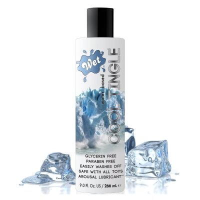 Vivez des moments de plaisir inoubliables avec le Lubrifiant Cool Tingle de Wet.