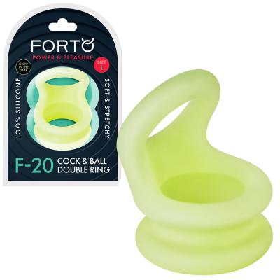 Explorez de nouveaux horizons avec le F-20 Glow Cock & Ball Stretcher