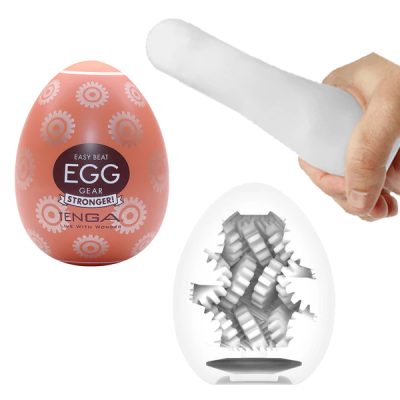 Explorez les sensations avec le Masturbateur Gear de Tenga
