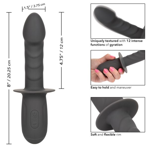 Plaisir assuré avec le Gyrating : Rechargeable et étanche.