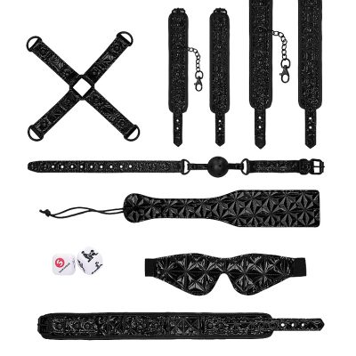 Vivez des moments de passion intense avec notre Luxury Bondage Kit.