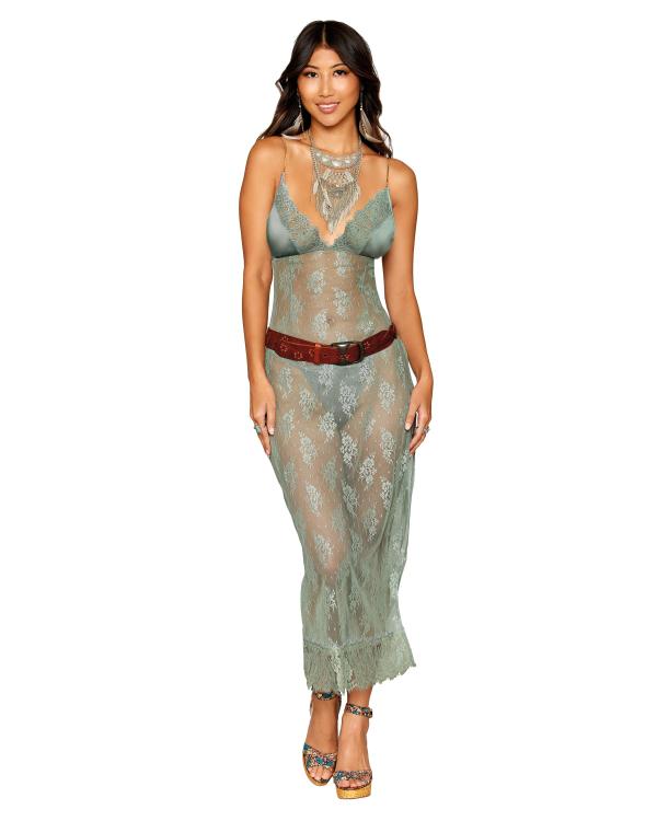 "Séduction Raffinée : Robe Longue Dreamgirl"