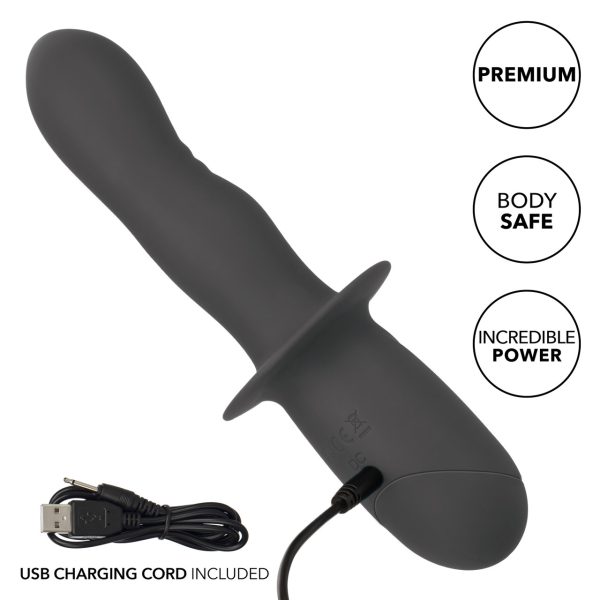 Plaisir assuré avec le Rocking Ramrod : Rechargeable et étanche.