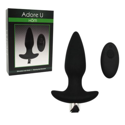 Plongez dans l'Extase avec le Stimulateur Anal Vibant d’Adore U Höm.