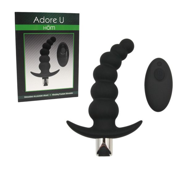 Explorez 10 modes de vibrations avec le Stimulateur de Prostate d’Adore U Höm.