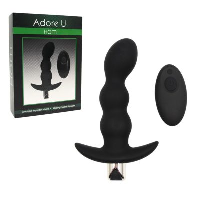 Plaisir Intense avec le Stimulateur de Prostate Avec Télécommande d’Adore U Höm.