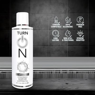 "Libérez vos Sens avec le Lubrifiant Intime Turn On Silicone!"