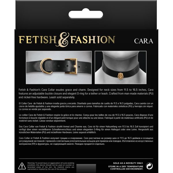 Le Collier Cara - Une Touche de Luxe pour vos Fantaisies BDSM