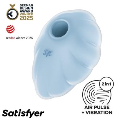 Satisfyer Cloud Dancer — stimulateur clitoridien Air-Pulse bleu