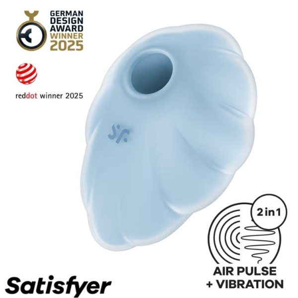 Satisfyer Cloud Dancer — stimulateur clitoridien Air-Pulse bleu