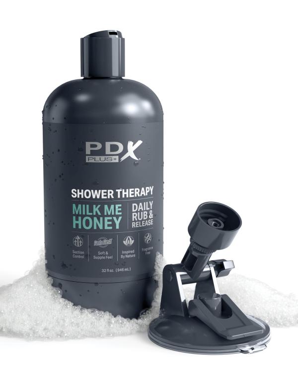 Plaisir discret avec le Shower Therapy Stroker de PDX+
