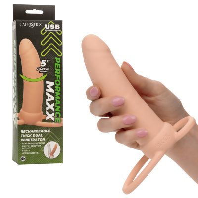 Le Performance Maxx™ Rechargeable Thick Dual Penetrator - Votre Choix Évident pour des Plaisirs Exceptionnels!
