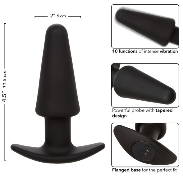 Vibrez d'Excitation avec le Tapered Plug Rock Bottom™ de CalExotics!