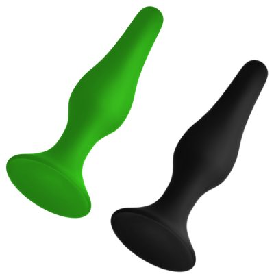 Ajoutez une touche de couleur à votre expérience avec notre plug anal F-11R de Forto en vert néon.