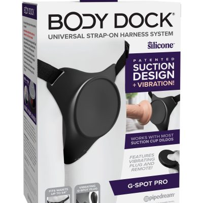 “Contrôlez l'action sans effort avec la télécommande rechargeable du Body Dock G-Spot Pro.”
