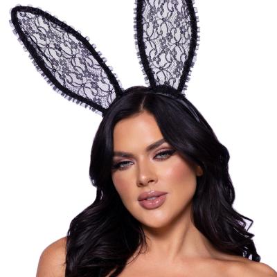Explorez l'érotisme avec les Oreilles de Lapin en Dentelle Pliable